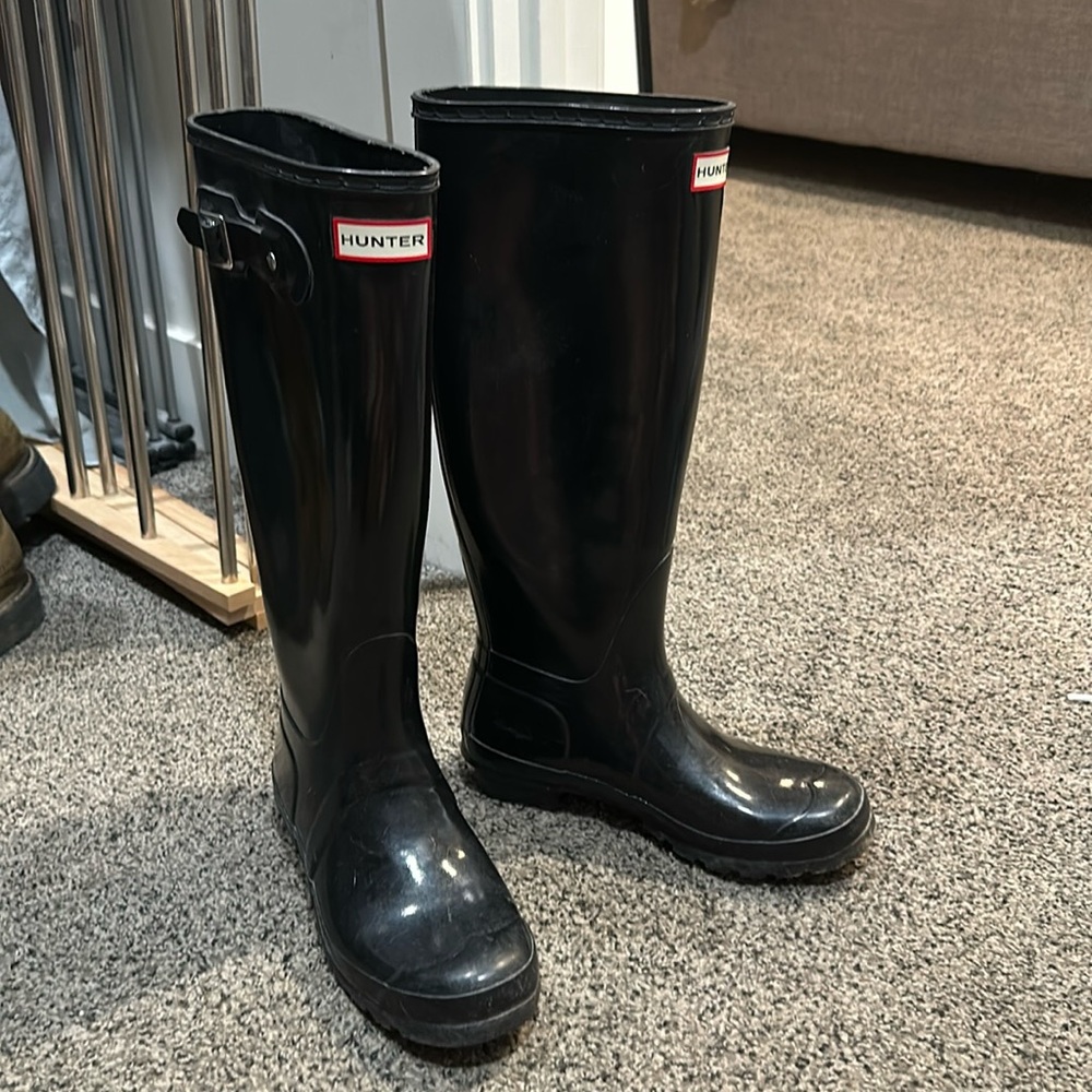 Hunter rain boots